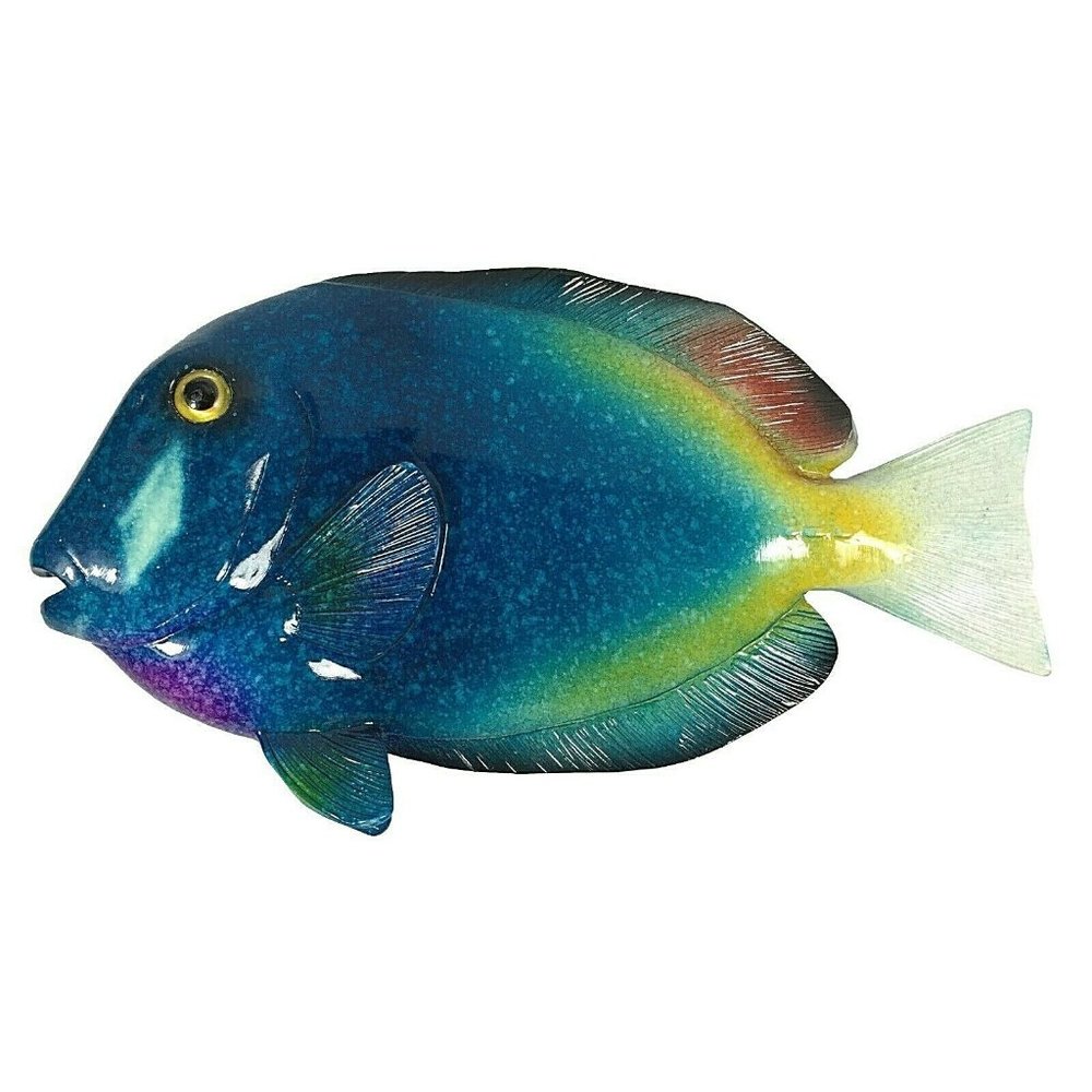 Eangee Handcrafted Blue Tang Fish Wall Art